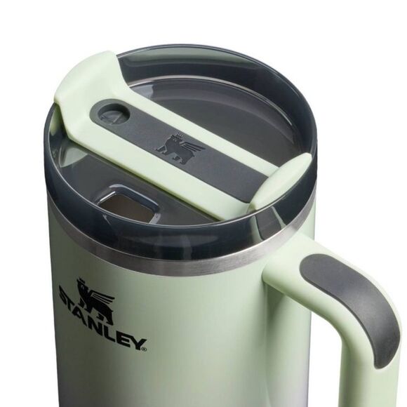 Stanley Halloween 40oz H2.0 Flowstate Quencher Tumbler in Hypnotic Green. NWT! - Picture 3 of 9